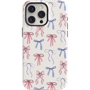 Casely | iPhone 15 Pro MagSafe Essentials Case | Coquette Girlie Pastel Bows